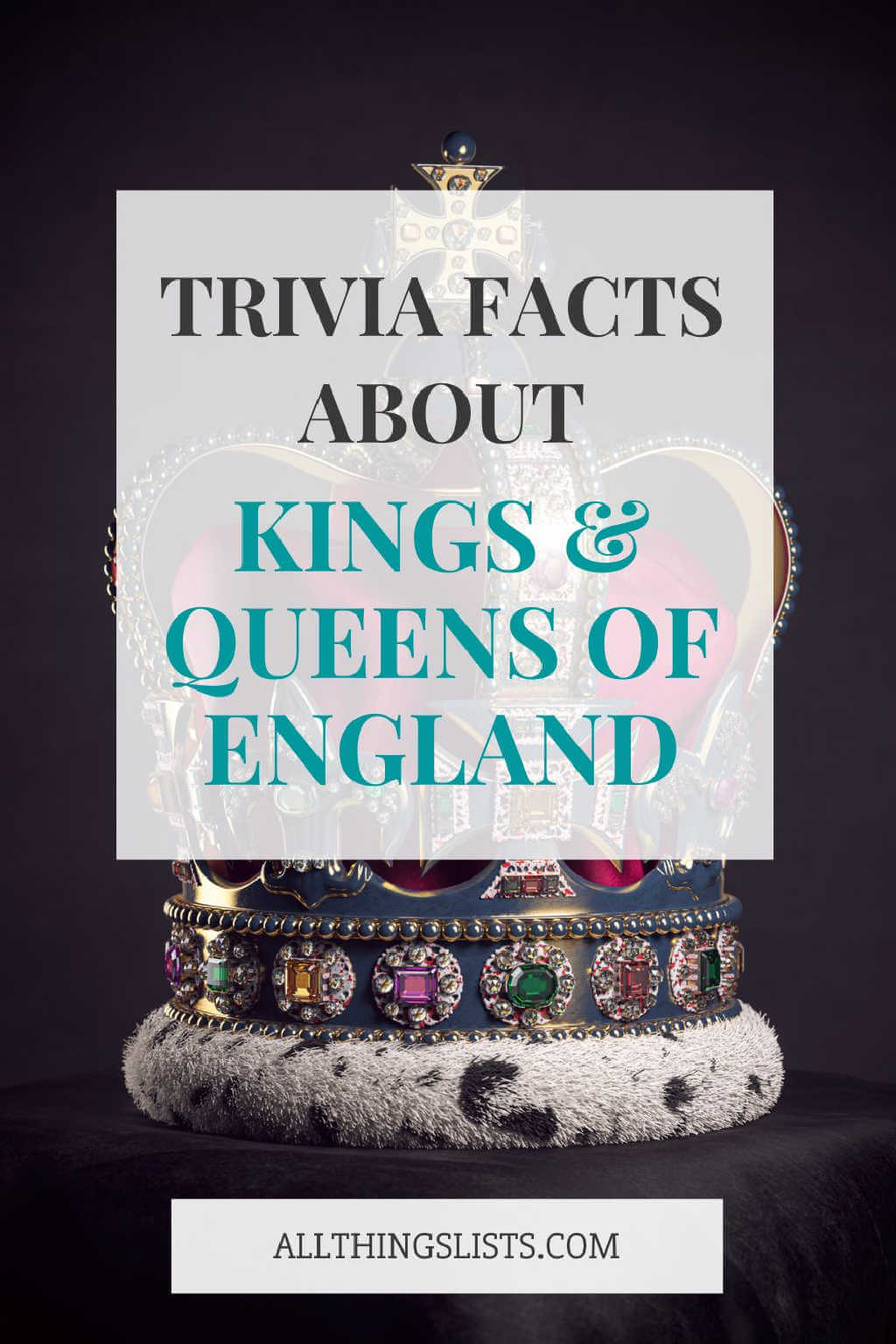 trivia facts about the kings and queens of england