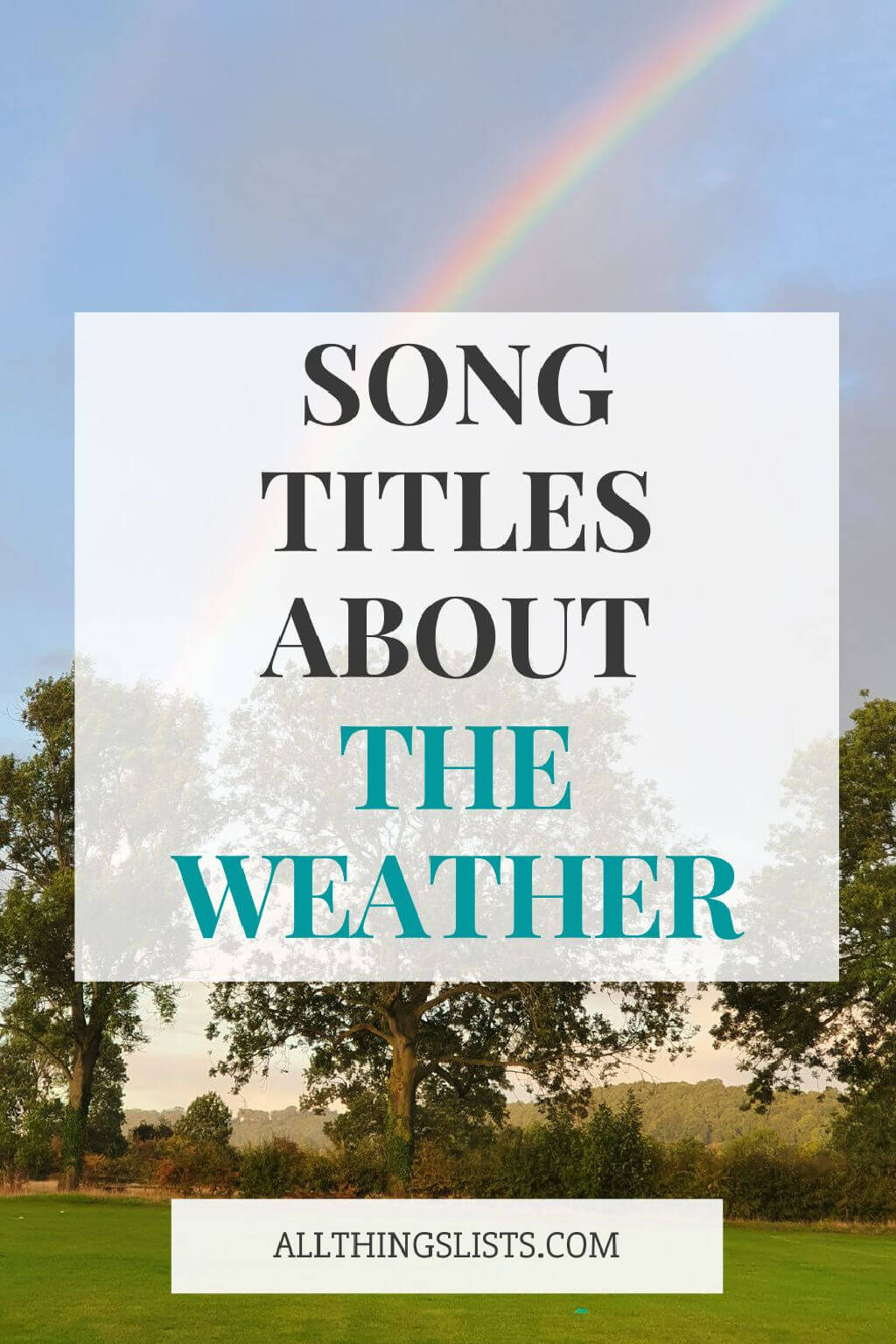 Round Upsongs about the weather