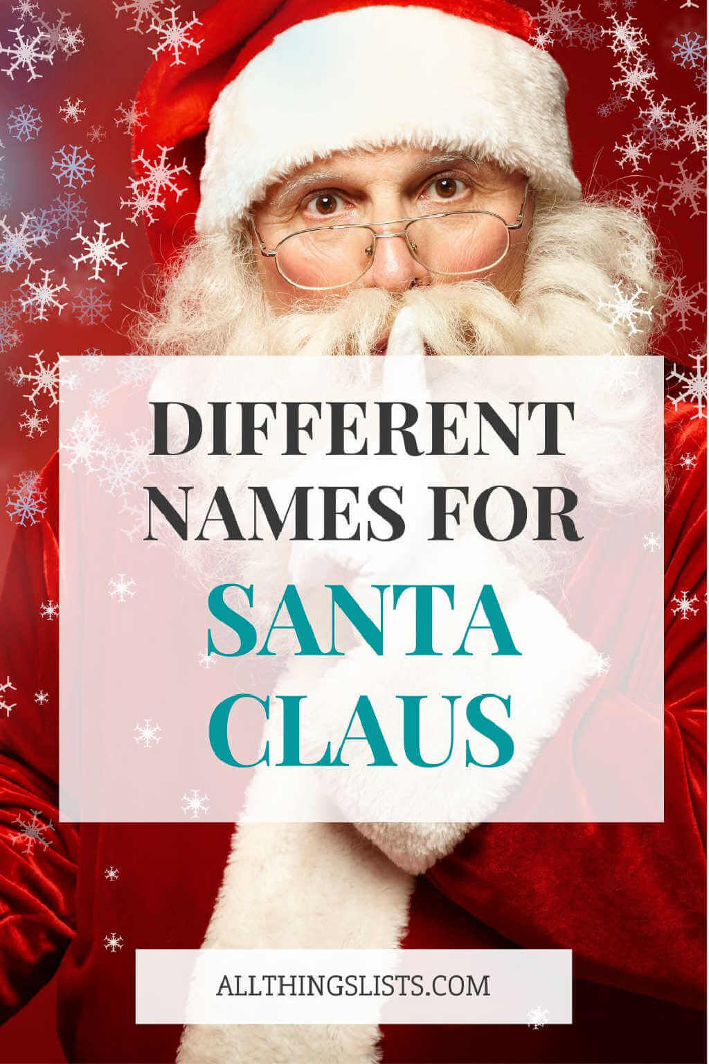 names for father christmas around the world.